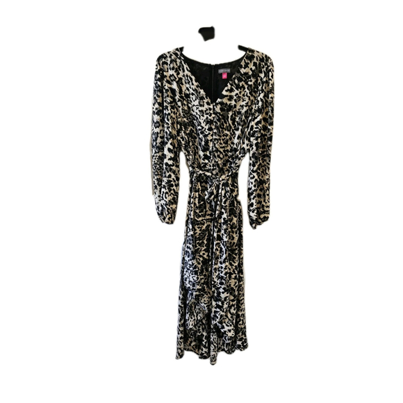 Vince Camuto Dresses & Skirts - Dillard's Vince Camuto Midlength Dress Size Large Cheetah Worn Once Perfect Cond